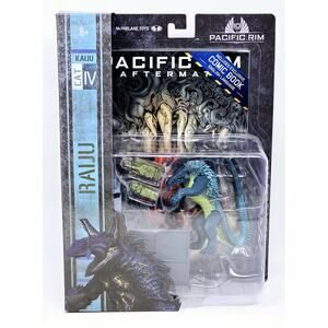McFarlane Pacific Rim 10 Yrs RAIJU - Kaiju CAT IV - Wave 1 Figure & Comic Set